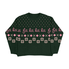 LL XMAS JUMPER - GREEN